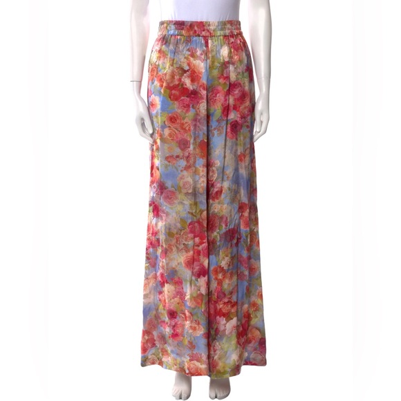 L'AGENCE Pants - L'AGENCE Multicolor Floral Pants